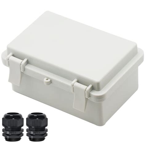 abs plastic junction box|waterproof junction box with glands.